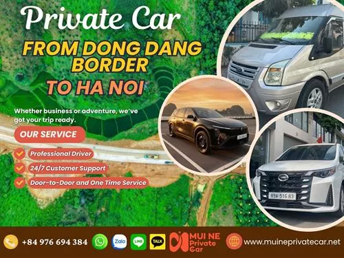 Private Car From Dong Dang Border To Ha Noi